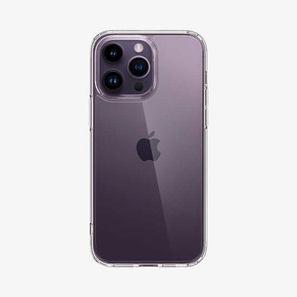 ACS04816 - iPhone 14 Pro Max Case Ultra Hybrid in crystal clear showing the back
